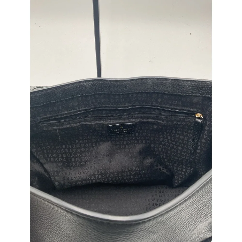 Kate Spade Mccall Street Nicolle Women's Black Leather Shoulder Bag Satchel